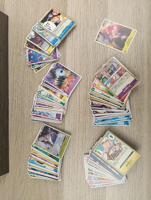 Lote 237 Cartas One Piece Japonesas