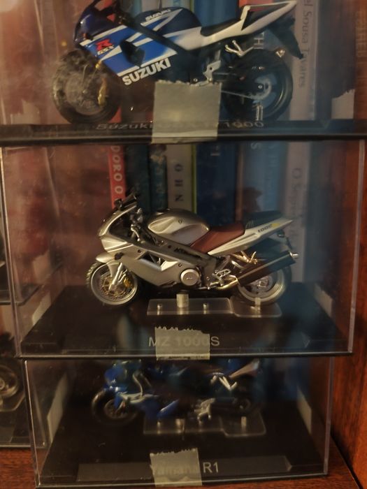 Coleção Motos 1:18 - 36 miniaturas