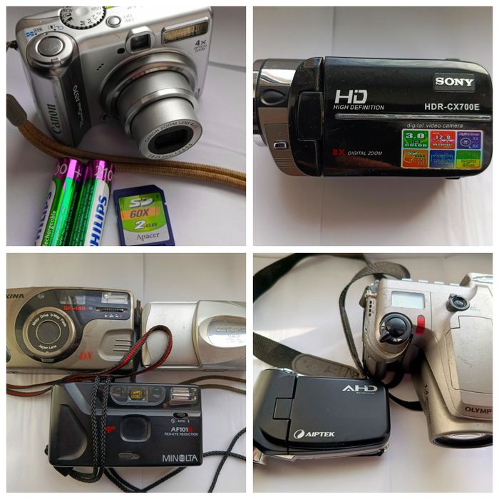 Фото-видео Sony, Samsung