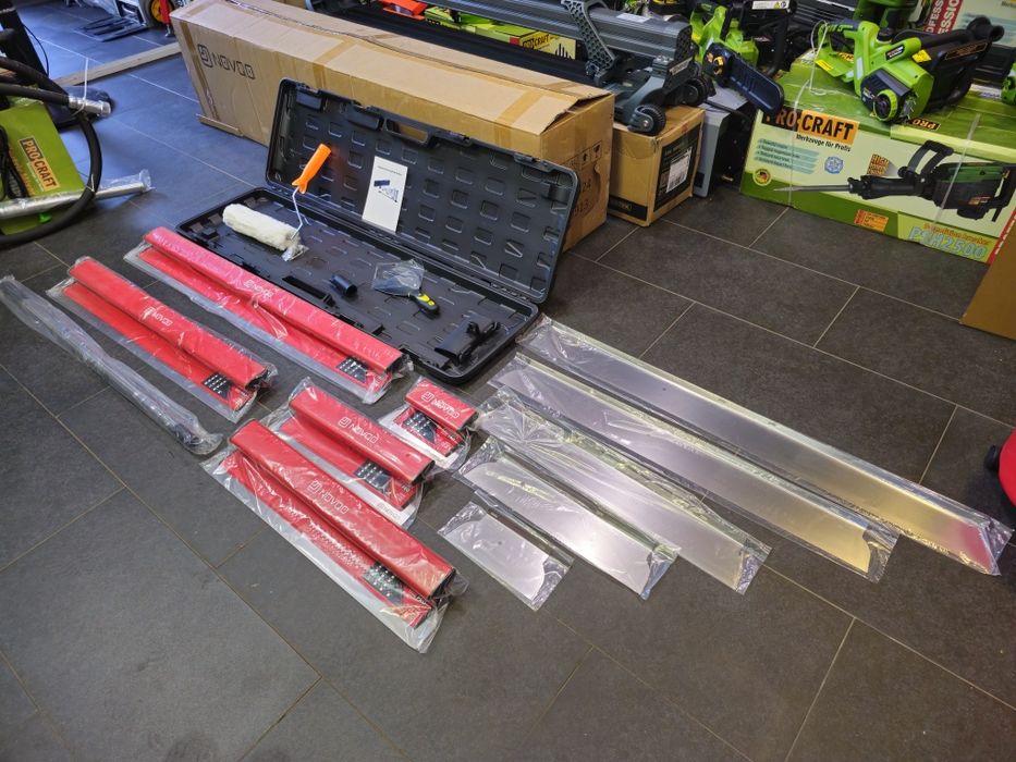 Набір шпателів для механічного нанесення FINISH PRO + Запасні леза