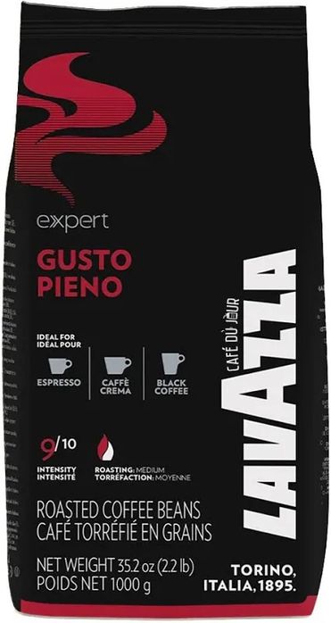 Cafe grao lavazza gusto pieno 1kg