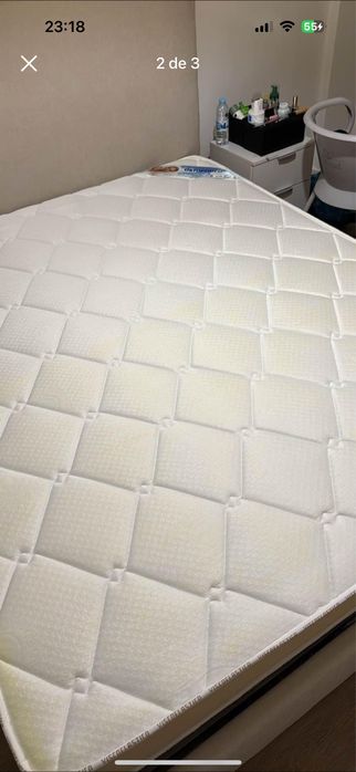 Vendo colchão de cama um e 160 por 200