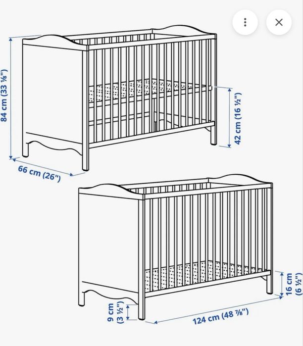 Berço e colchao ortopedico