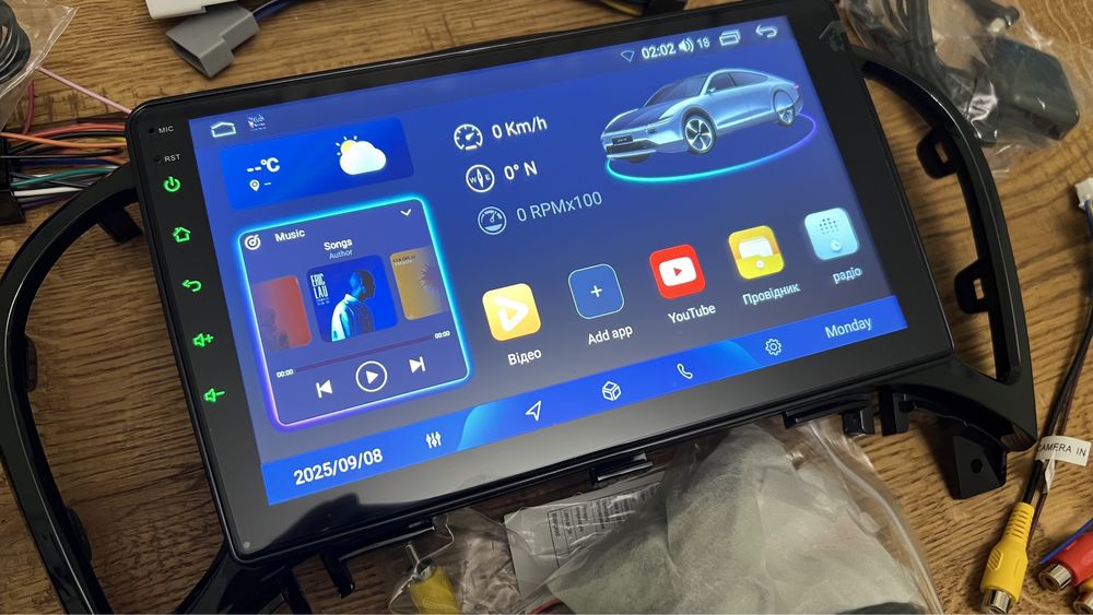Магнітола Catplay Android Nissan Juke YF15 Ніссан Жук gps  Андроїд