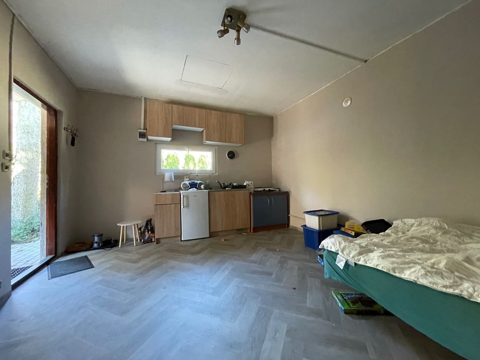 Działka ROD Łódź 300m murowany domek