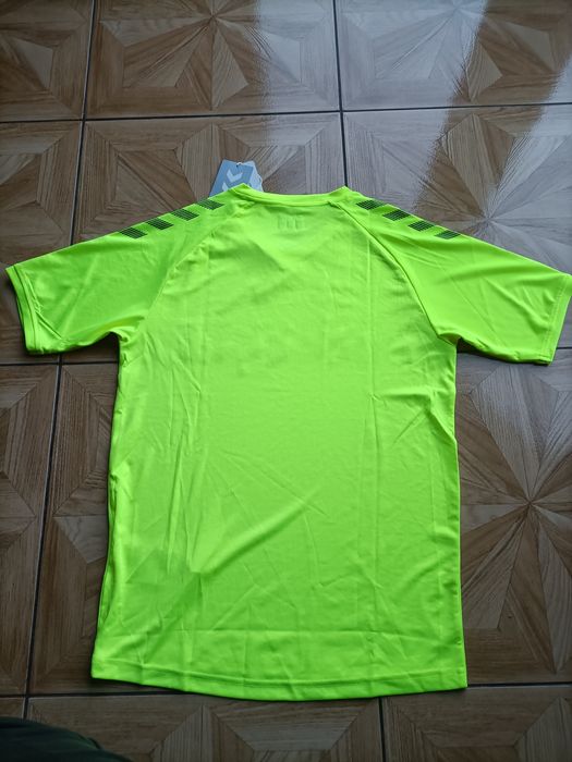 Koszulka sportowa hummel żółta rozmiar 176