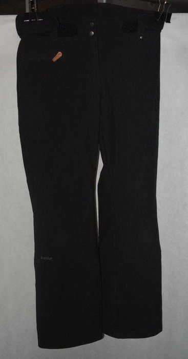 Nieocieplane spodnie softshell na polarku Decathlon 36