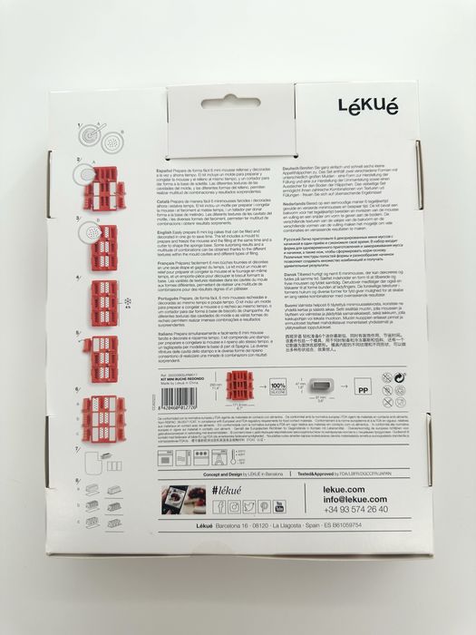 Kit para Bolinhos Recheados Lékué