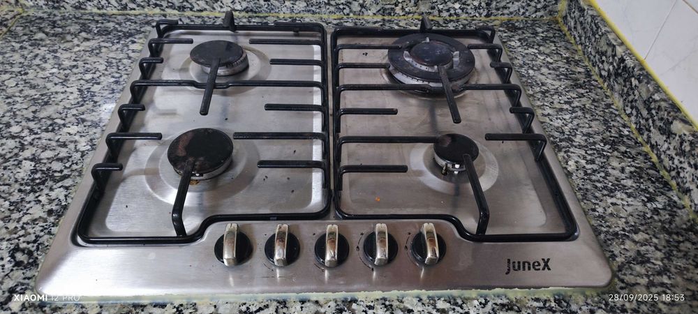 Placa a gas, funciona bem