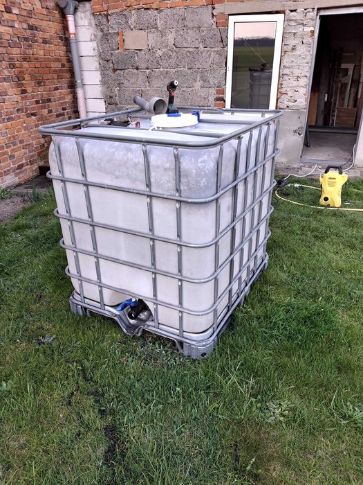 Zbiornik na deszczówkę 1000 L.