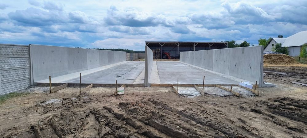 Prefabrykaty silos na kiszonke