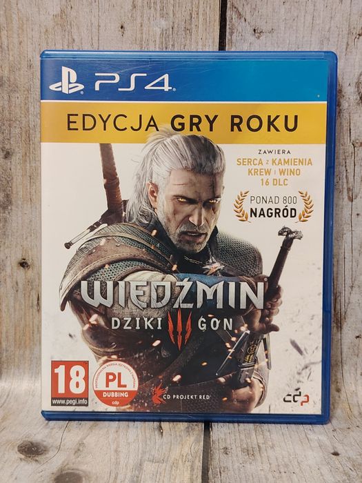 Gra PS4 Wiedźmin Dziki Gon + dodatki DLC PlayStation 4