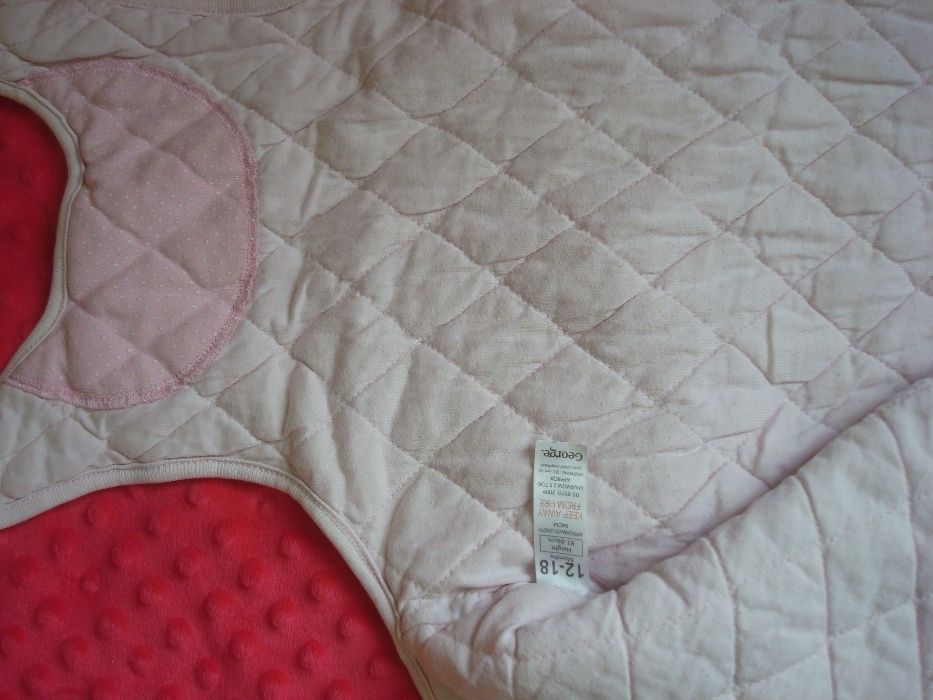 Śpiworki różowe 72-74 cm długie