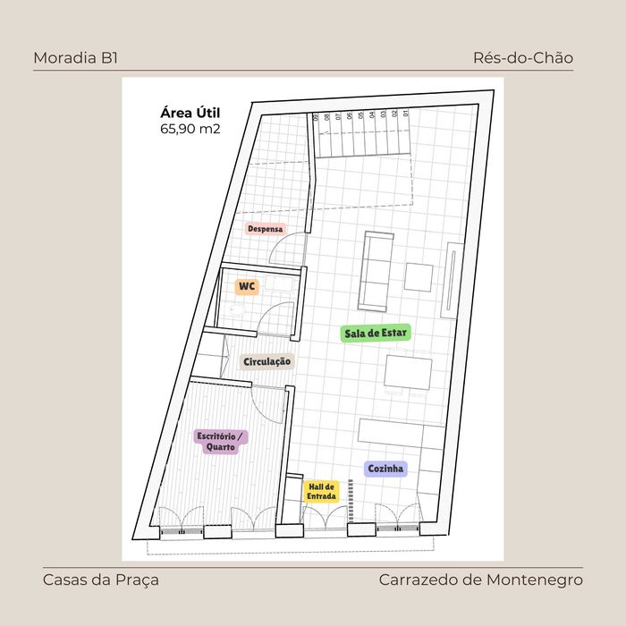 Moradia T3 em construção | Centro histórico da vila