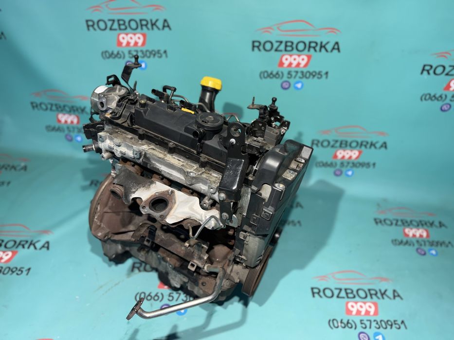 Двигун 1.5dci k9k 636 Qashqai j10 j11 81kw мотор К9К А636