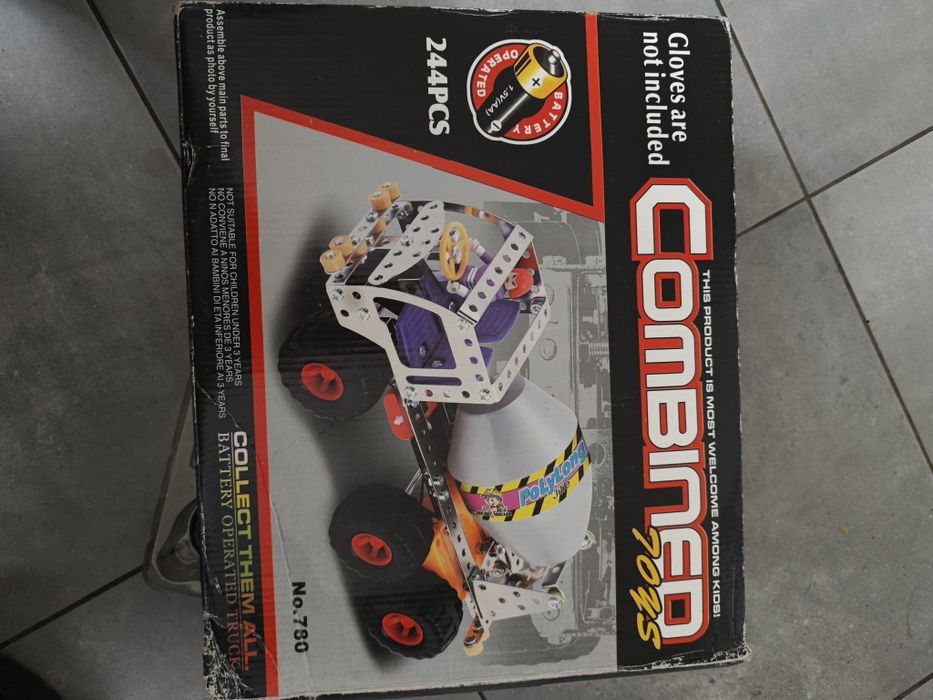 Klocki konstrukcyjne betoniarka Combined