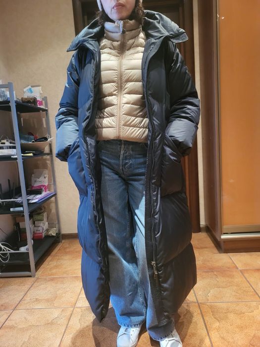 Пуховик довгий Massimo Dutti