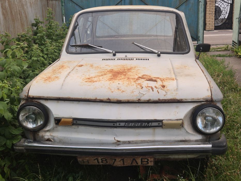ЗАЗ 968М 1.2 10років простою