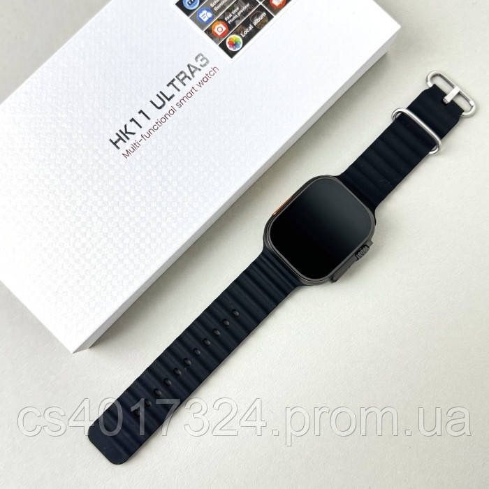 Розумний годинник Smart HK11 Ultra 49mm Series 11 (Чорний)