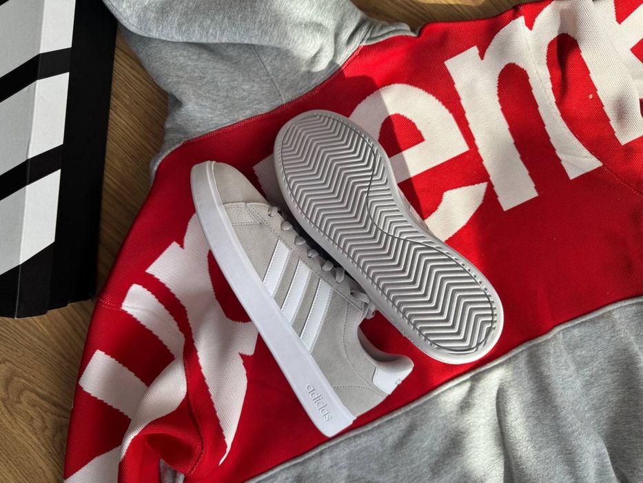 adidas Court Suede Grey Адідас