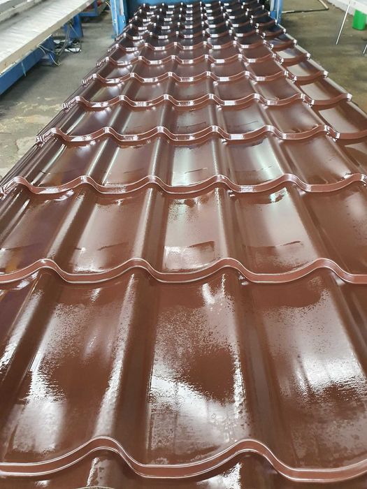 blachodachówka kora grubość 0,5,  8% vat z usługą montażu