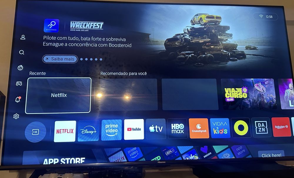 Televisao hisense 55