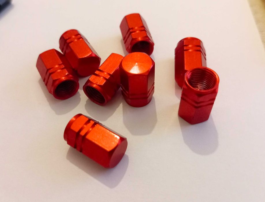 Tampas para válvulas de pneus (em alumínio)