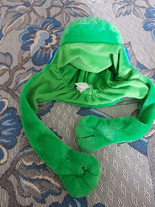 Pluszowa czapka z wizerunkiem zolwia