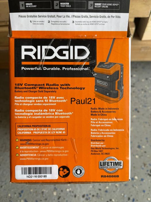Dewalt Rádio        Bluetooth
