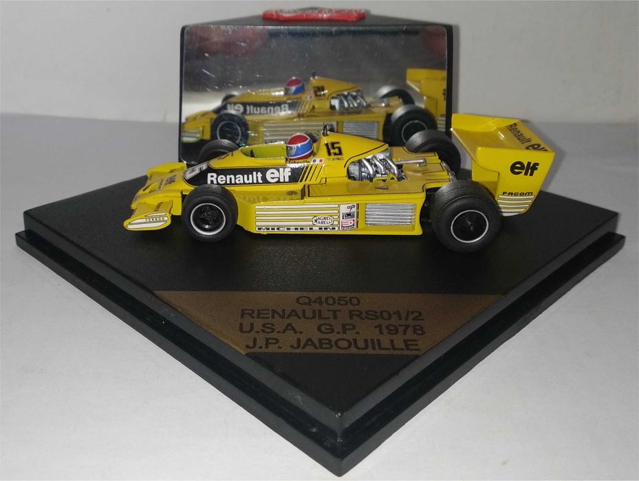 Quartzo - Renault RS01/2 -4º GP dos E.U.A. 1978- Jean-Pierre Jabouille