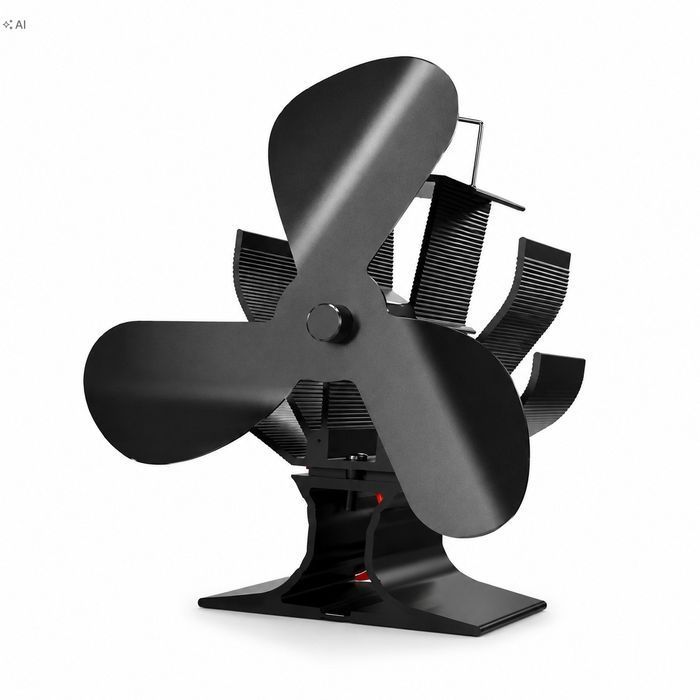 Wentylator Kominkowy SIGNSTEK ST-147 3 Łopatki Bez Prądu Eco Do Kominka Pieca Kozy Cichy Aluminiowy Oszczędność Opału