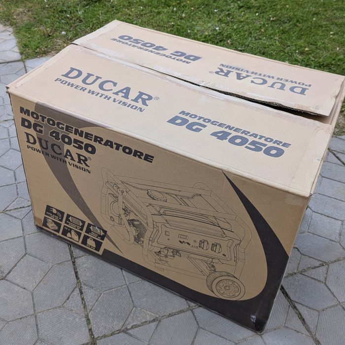 Бензиновий генератор Ducar DG4050 2,8кВт Новий!