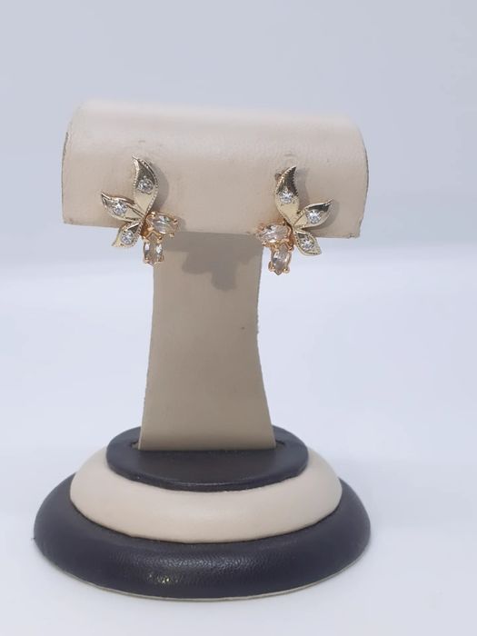 Сережки золоті 585проби, вага 3.65