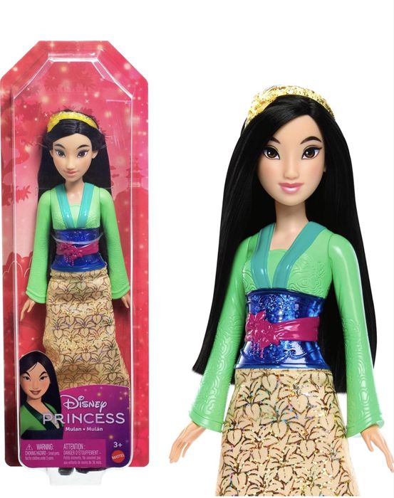 Mattel Disney Princess ляльки принцеси дісней Мулан