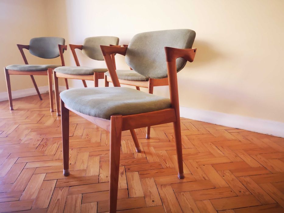 Cadeira Kai Kristiansen mod. 42 Estilo Nórdico / Escandinavo / Vintage / Retro