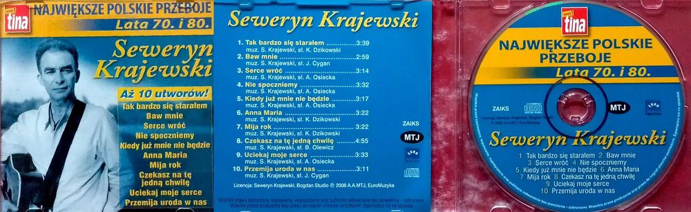 538 CD Seweryn Krajewski Lata 70 i 80