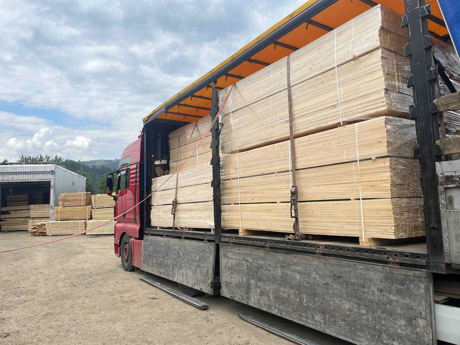 Рейка суха стругана 40*40 для декору . Усі розміри. Виробник