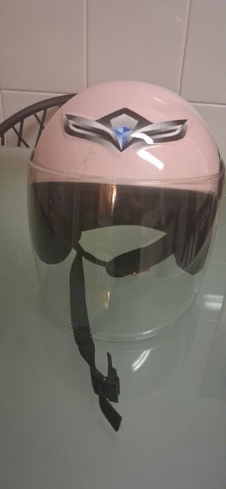 Capacete criança com viseira