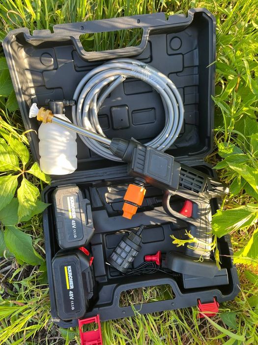 Очиститель высокого давления Kercher аккумуляторный мини-мойка 48V