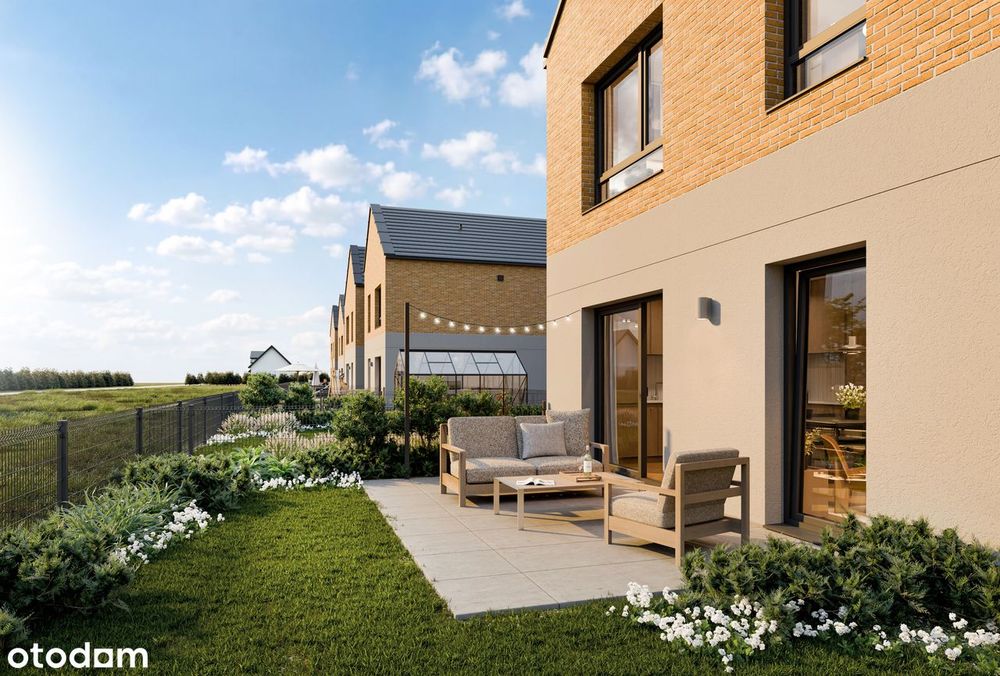 NOWY Energooszczędny Apartament z Ogrodem | 40min Toruń Golub-Dobrzyń