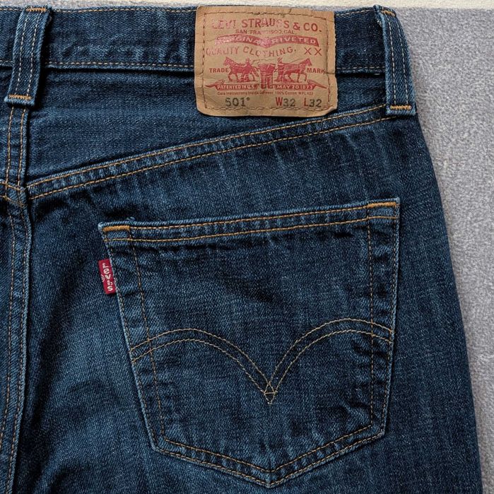 Levi's 501 32/32 вінтажні джинси