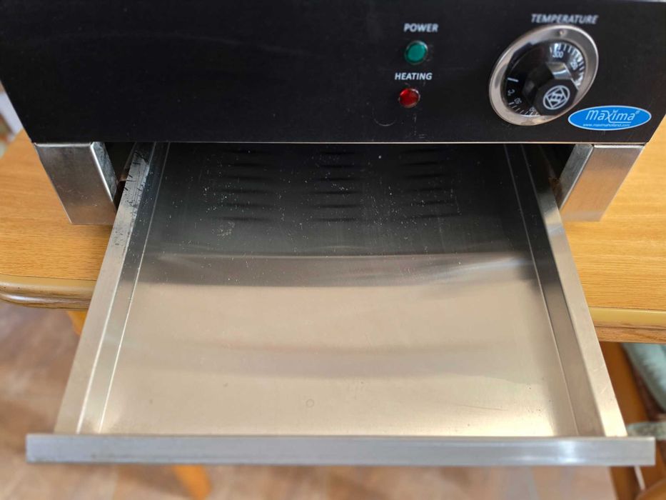 Crepeira Indústria Maxima Elétrica 40cm (Como Nova) – Gaveta Inox