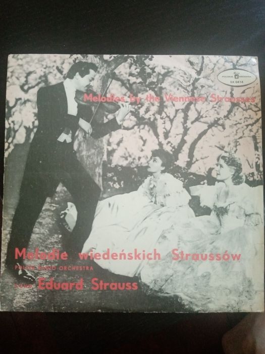 Melodie wiedeńskich Straussów-płyta winilowa