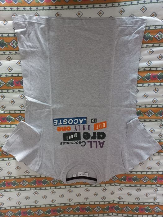 T-shirt homem Lacoste, tam S