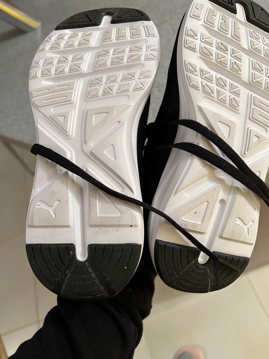 Puma adidasy czarno złote 35,5