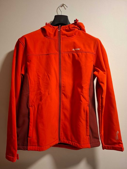 Męska kurtka softshell HI-TEC Kaouru czerwona XL