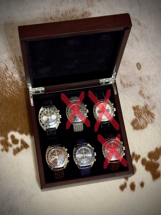 Vratislavia Conceptum Chrono S.9 S.10 S.12 kolekcja 3 zegarków
