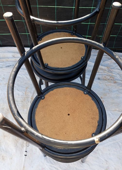 Conjunto de bancos de cozinha