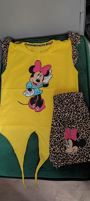 128 Komplet na lato minnie panterka