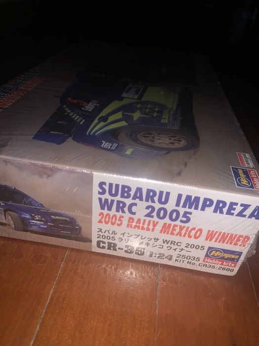 Subaru Impreza WRC Mexico Winner 2005 | Hasegawa Modelismo Selado 1/24